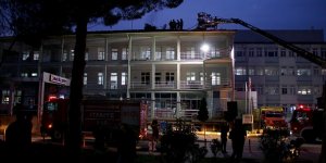 Hastanede çıkan yangın korkuttu