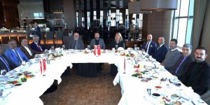 SAMSUNSPOR ODA BAŞKANLARI VE STK’LARLA BİR ARAYA GELDİ