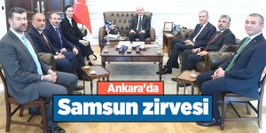 Ankara'da Samsun zirvesi