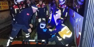 Samsun'da tramvay yayaya çarptı: 1 yaralı