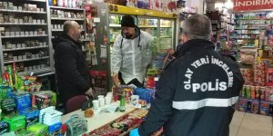 Samsun'da hırsız karakolun yakındaki marketi soydu