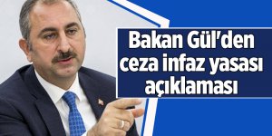 Bakan Gül'den ceza infaz yasası açıklaması