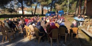 Samsun'da jandarma kadına şiddete dikkat çekti