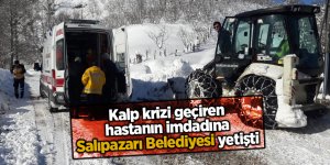 Kalp krizi geçiren hastanın imdadına Salıpazarı Belediyesi yetişti