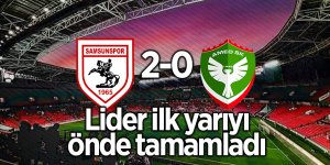 Lider ilk yarıyı önde tamamladı