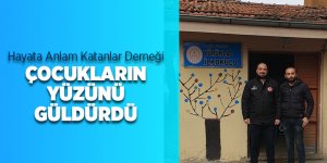 Hayata Anlam Katanlar Derneği çocukların yüzünü güldürdü
