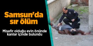 Samsun'da sır ölüm
