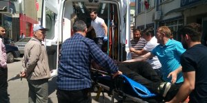 Eşinden şikayetçi olmaya geldiği emniyette bayıldı