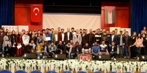 OMÜ’nün Filistinli öğrencileri bağımsızlık mücadelelerini anlattı