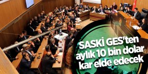 SASKİ GES'ten aylık 10 bin dolar kar elde edecek