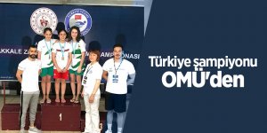 Türkiye şampiyonu OMÜ'den