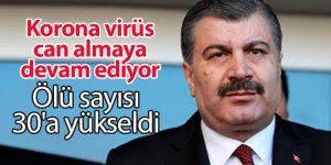 Korona virüs can almaya devam ediyor