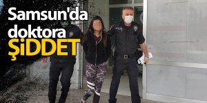 Hastanede doktora saldıran genç kız tutuklandı