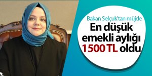 Bakan Selçuk'tan müjde
