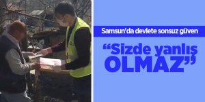 Samsun'da devlete sonsuz güven