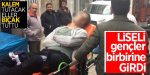 Liseli Gençler Birbirine Girdi