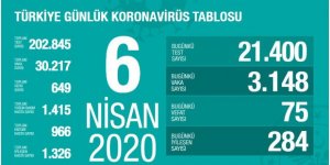 Koronavirüs Türkiye'de 649 can aldı, vaka sayısı 30 bin 217'ye yükseldi