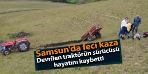 Samsun'da feci kaza