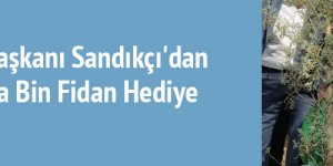 Canik Belediye Başkanı Sandıkçı'dan Canikli Kadınlara Bin Fidan Hediye