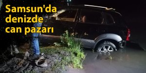 Samsun'da ciple denize düşen 2 kişiyi balıkçılar kurtardı