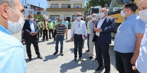 Çevreci ilçe Canik'te Sokağım Evim Kadar Temiz Olsun” projesi devam ediyor