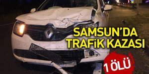 Samsun'da trafik kazası: 1 ölü
