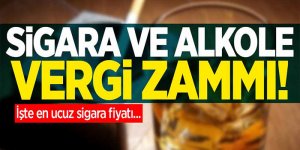 Sigara ve alkole ÖTV zammı