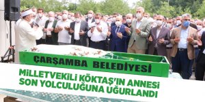 Milletvekili Köktaş'ın annesi son yolculuğuna uğurlandı - samsun haber