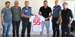 Samsunspor'dan Serhat Koray Yağcı'ya ziyaret - samsun haber