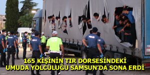 Samsun'da 165 düzensiz göçmen yakalandı - Samsun Haber