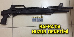Bafra’da "Türkiye Huzur-4" denetimi