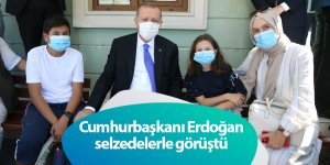 Cumhurbaşkanı Erdoğan selzedelerle görüştü - samsun haber