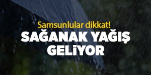 Karadeniz'de yağış alarmı - samsun haber