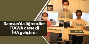 Samsun'da öğrenciler TÜGVA destekli İHA geliştirdi - samsun haber