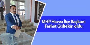 MHP Havza İlçe Başkanı Ferhat Gültekin oldu - samsun haber