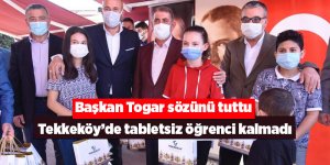 Tekkeköy’de tabletsiz öğrenci kalmadı - samsun haber