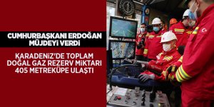 Karadeniz'de toplam doğal gaz rezerv miktarı 405 metreküpe ulaştı - samsun haber
