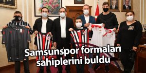 Samsunspor formaları sahiplerini buldu - samsun haber