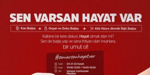 MHP'den azalan kan stoklarına destek - samsun haber