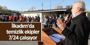 İlkadım'da temizlik ekipler 7/24 çalışıyor - samsun haber