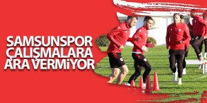 Samsunspor çalışmalara ara vermiyor - samsun haber