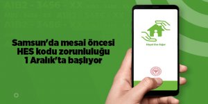 Samsun'da mesai öncesi HES kodu zorunluluğu 1 Aralık'ta başlıyor - samsun haber