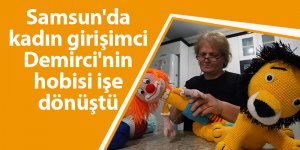 Samsun'da kadın girişimci Demirci'nin hobisi işe dönüştü - samsun haber