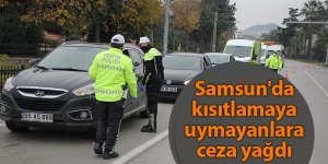Samsun'da kısıtlamaya uymayanlara ceza yağdı