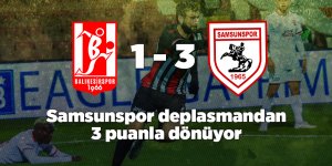 Samsunspor deplasmandan 3 puanla dönüyor - samsun haber