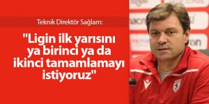 Teknik Direktör Sağlam takımının ligdeki durumunu değerlendirdi - samsun haber