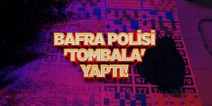 Bafra Polisi'nden kumarcılara şok baskın