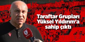 Taraftar Grupları Yüksel Yıldırım'a sahip çıktı - samsun haber