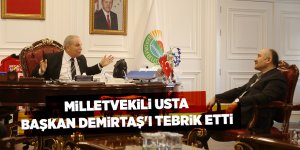 Milletvekili Usta Başkan Demirtaş'ı tebrik etti - samsun haber