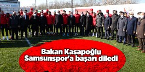 Bakan Kasapoğlu Samsunspor'a başarı diledi - samsun haber